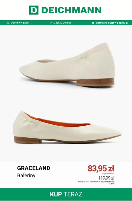 Deichmann - gazetka promocyjna Wyprzedaż do 99 zł od poniedziałku 15.06  - strona 10