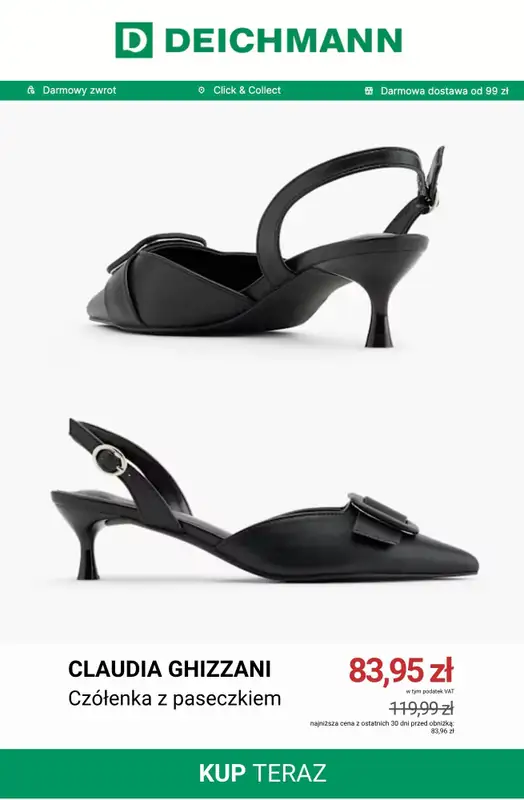 Deichmann - gazetka promocyjna Wyprzedaż do 99 zł od poniedziałku 15.06  - strona 7