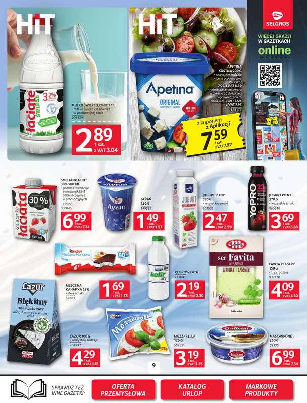 Selgros - gazetka promocyjna Oferta spożywcza od czwartku 18.06 do środy 01.07 - strona 9