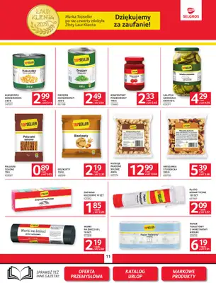 Selgros - gazetka promocyjna Oferta spożywcza od czwartku 18.06 do środy 01.07 - strona 11