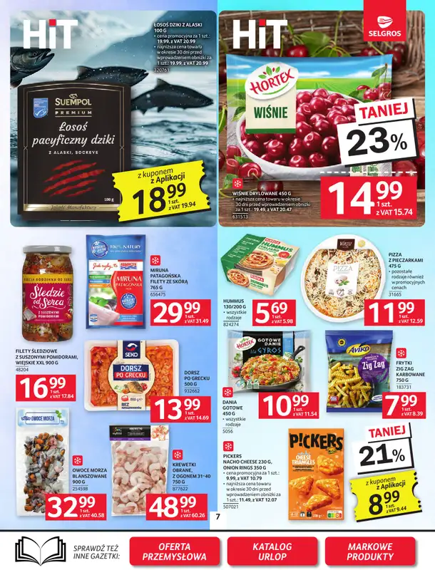 Selgros - gazetka promocyjna Oferta spożywcza od czwartku 18.06 do środy 01.07 - strona 7