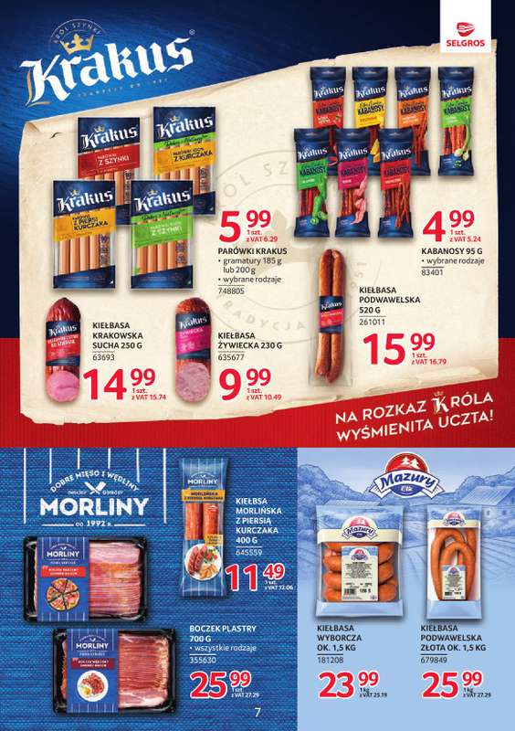 Selgros - gazetka promocyjna Katalog Markowe Produkty od czwartku 18.06 do środy 01.07 - strona 7