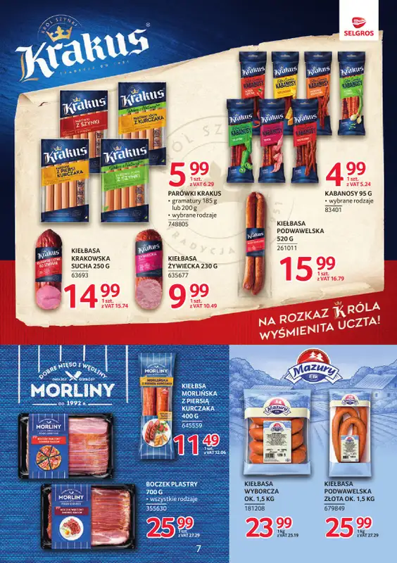 Selgros - gazetka promocyjna Katalog Markowe Produkty od czwartku 18.06 do środy 01.07 - strona 7