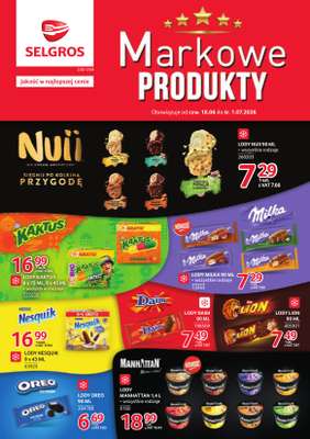 Selgros - gazetka promocyjna Katalog Markowe Produkty od czwartku 18.06 do środy 01.07