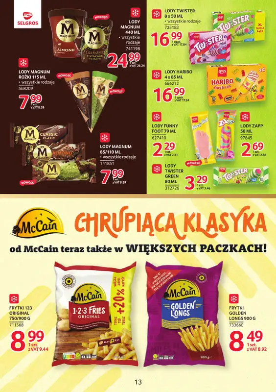 Selgros - gazetka promocyjna Katalog Markowe Produkty od czwartku 18.06 do środy 01.07 - strona 13