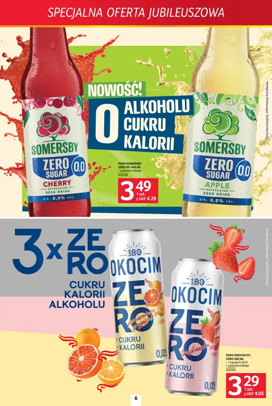 Selgros - gazetka promocyjna Specjalna oferta jubileuszowa od czwartku 18.06 do środy 01.07 - strona 6