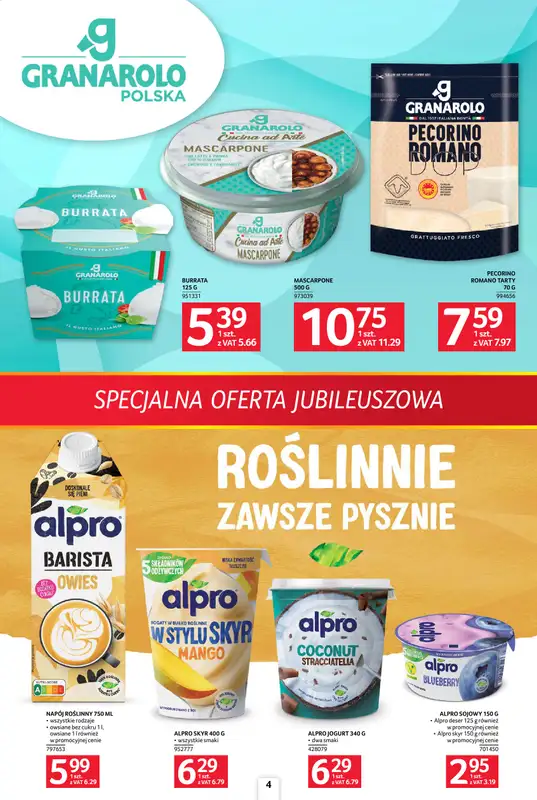 Selgros - gazetka promocyjna Specjalna oferta jubileuszowa od czwartku 18.06 do środy 01.07 - strona 4