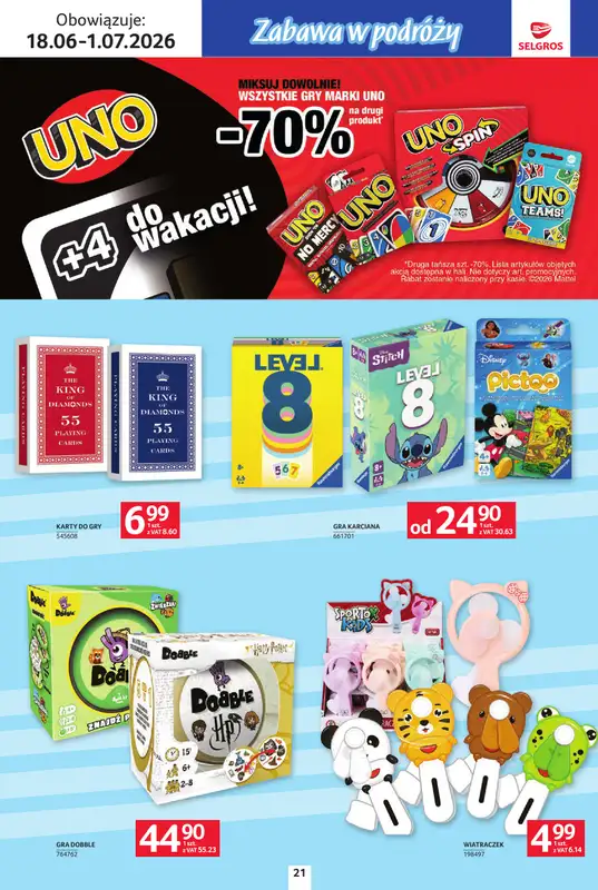 Selgros - gazetka promocyjna Katalog Urlop od czwartku 18.06 do środy 01.07 - strona 21