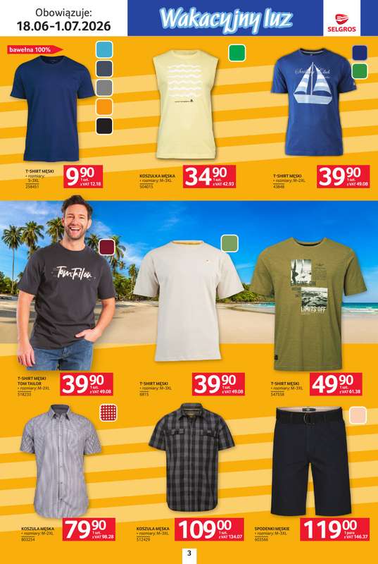 Selgros - gazetka promocyjna Katalog Urlop od czwartku 18.06 do środy 01.07 - strona 3