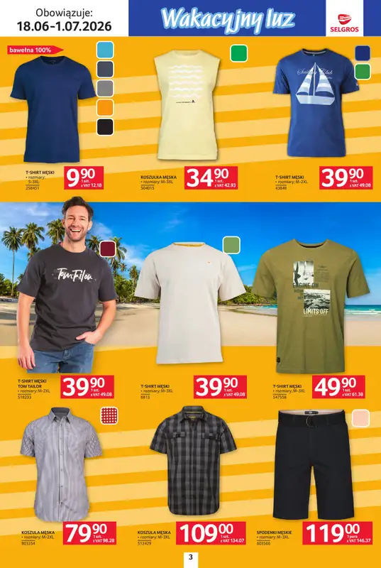 Selgros - gazetka promocyjna Katalog Urlop od czwartku 18.06 do środy 01.07 - strona 3