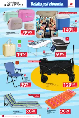 Selgros - gazetka promocyjna Katalog Urlop od czwartku 18.06 do środy 01.07 - strona 20