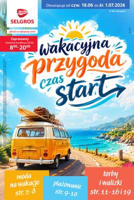 Selgros - gazetka promocyjna Katalog Urlop od czwartku 18.06 do środy 01.07