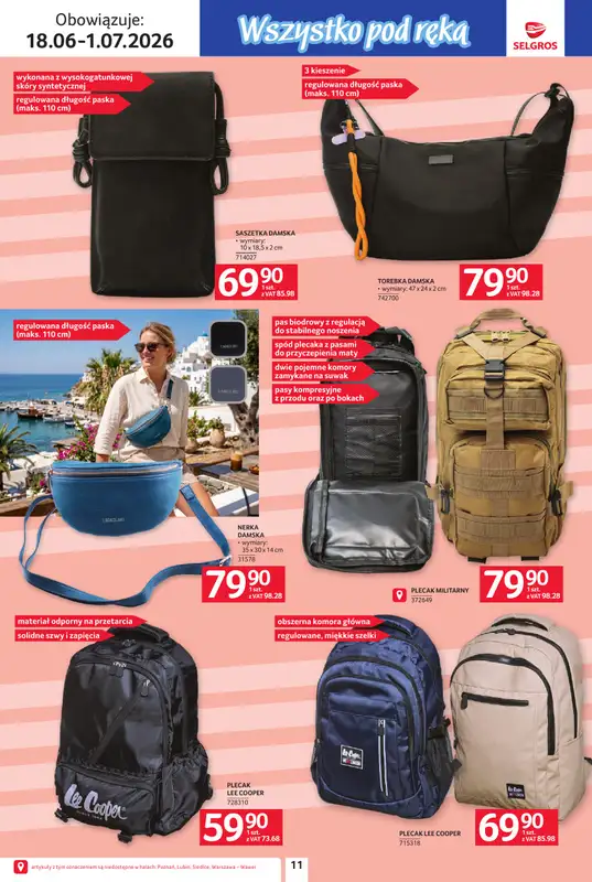 Selgros - gazetka promocyjna Katalog Urlop od czwartku 18.06 do środy 01.07 - strona 11