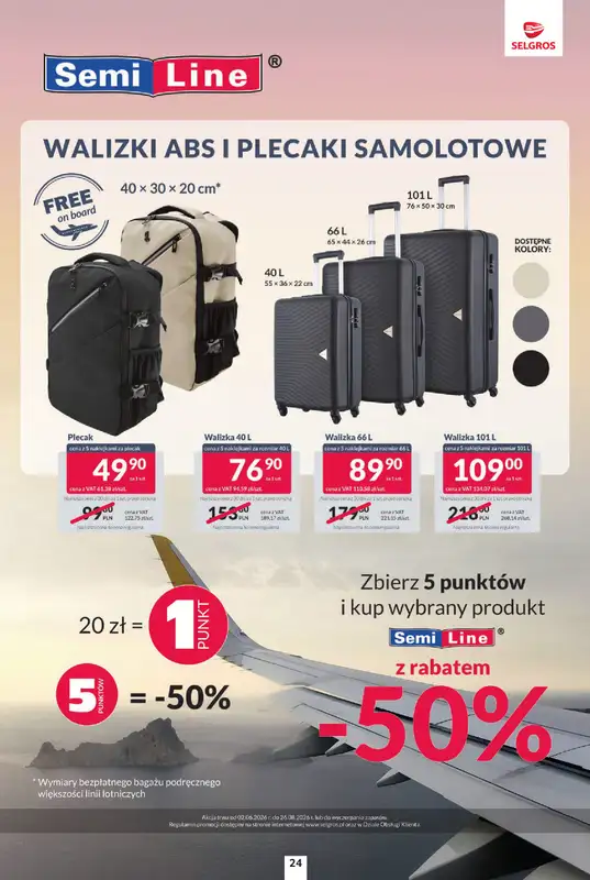 Selgros - gazetka promocyjna Katalog Urlop od czwartku 18.06 do środy 01.07 - strona 24