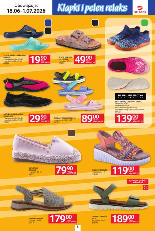 Selgros - gazetka promocyjna Katalog Urlop od czwartku 18.06 do środy 01.07 - strona 8