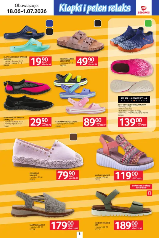 Selgros - gazetka promocyjna Katalog Urlop od czwartku 18.06 do środy 01.07 - strona 8