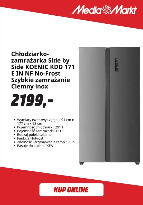 Media Markt - gazetka promocyjna -60 zł za każde wydane 500 zł przy zakupie chłodziarki z akcesorium od poniedziałku 15.06 do wtorku 30.06 - strona 7