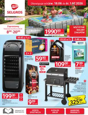 Selgros - gazetka promocyjna Oferta przemysłowa od czwartku 18.06 do środy 01.07
