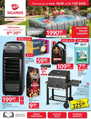 Selgros - gazetka promocyjna Oferta przemysłowa od czwartku 18.06 do środy 01.07
