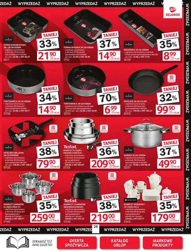 Selgros - gazetka promocyjna Oferta przemysłowa od czwartku 18.06 do środy 01.07 - strona 31