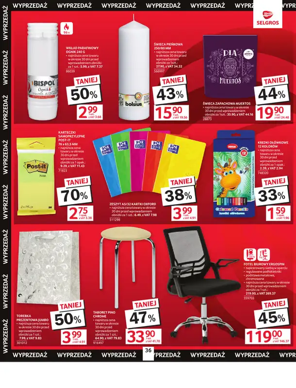 Selgros - gazetka promocyjna Oferta przemysłowa od czwartku 18.06 do środy 01.07 - strona 38