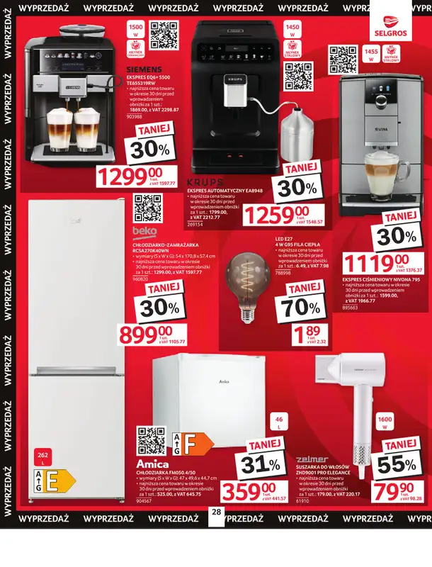 Selgros - gazetka promocyjna Oferta przemysłowa od czwartku 18.06 do środy 01.07 - strona 30