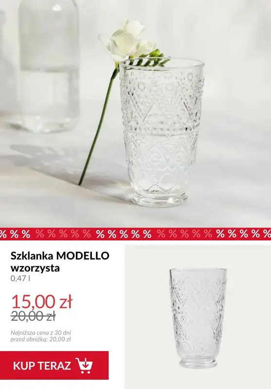 Homla - gazetka promocyjna Do -50% na szkło od poniedziałku 15.06  - strona 3