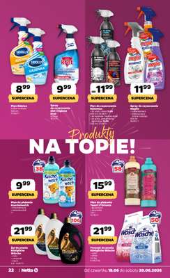 Netto - gazetka promocyjna Oferta spożywcza od czwartku 18.06 do soboty 20.06 - strona 22