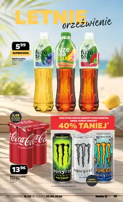 Netto - gazetka promocyjna Oferta spożywcza od czwartku 18.06 do soboty 20.06 - strona 19