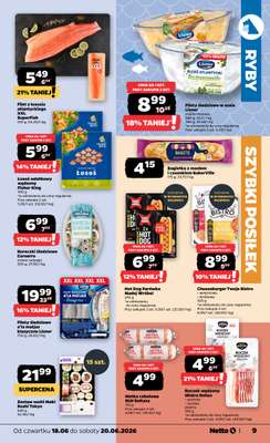 Netto - gazetka promocyjna Oferta spożywcza  do soboty 20.06 - strona 9