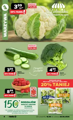 Netto - gazetka promocyjna Oferta spożywcza od czwartku 18.06 do soboty 20.06 - strona 4