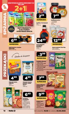 Netto - gazetka promocyjna Oferta spożywcza od czwartku 18.06 do soboty 20.06 - strona 12