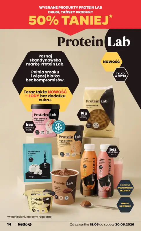 Netto - gazetka promocyjna Oferta spożywcza od czwartku 18.06 do soboty 20.06 - strona 14