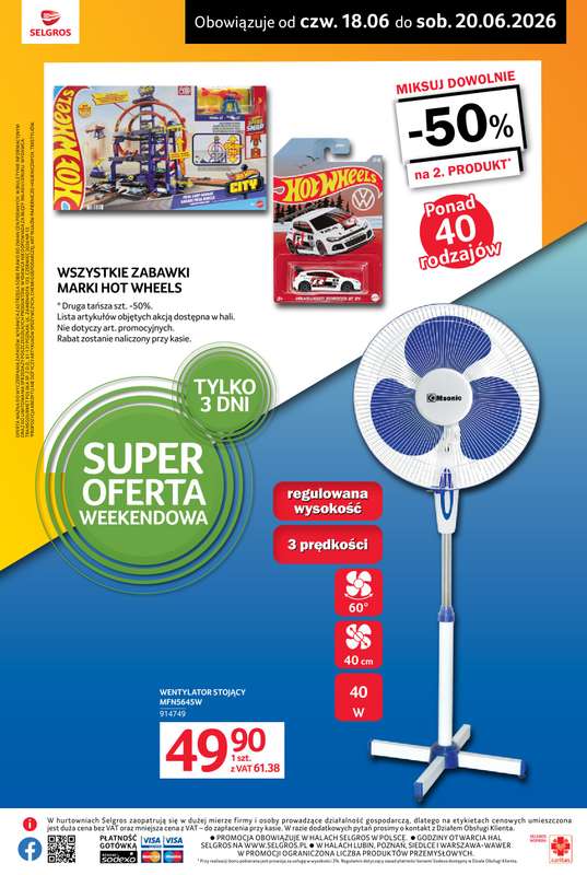 Selgros - gazetka promocyjna Oferta weekendowa od czwartku 18.06 do soboty 20.06 - strona 2