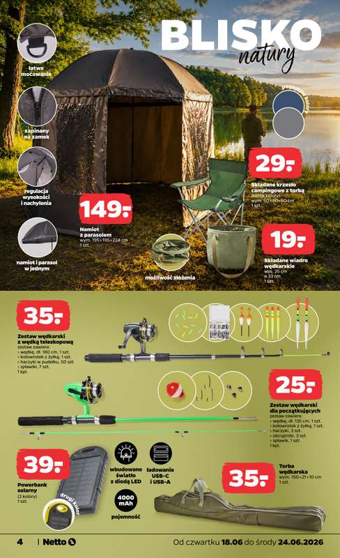 Netto - gazetka promocyjna Inspiracje tygodnia Fun Festiwal  do środy 24.06 - strona 4