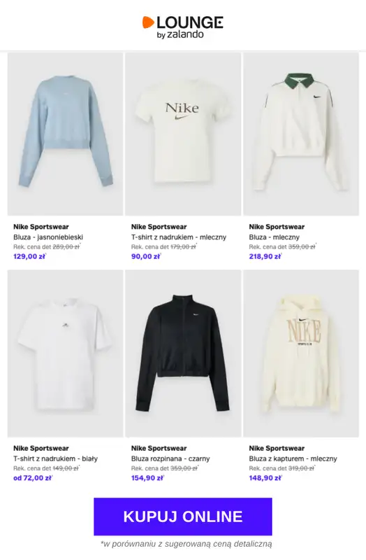 Lounge by Zalando - gazetka promocyjna Specjalne okazje: Nike Sportswear od poniedziałku 15.06 do środy 17.06 - strona 5