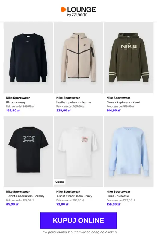Lounge by Zalando - gazetka promocyjna Specjalne okazje: Nike Sportswear od poniedziałku 15.06 do środy 17.06 - strona 3