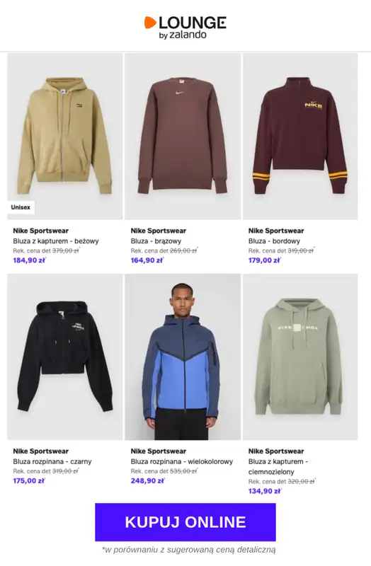 Lounge by Zalando - gazetka promocyjna Specjalne okazje: Nike Sportswear od poniedziałku 15.06 do środy 17.06 - strona 7