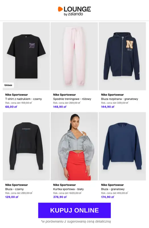 Lounge by Zalando - gazetka promocyjna Specjalne okazje: Nike Sportswear od poniedziałku 15.06 do środy 17.06 - strona 9