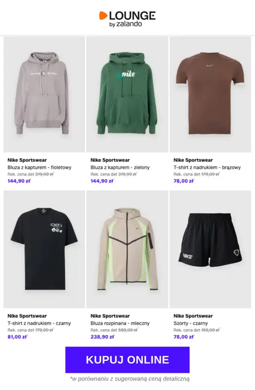 Lounge by Zalando - gazetka promocyjna Specjalne okazje: Nike Sportswear od poniedziałku 15.06 do środy 17.06 - strona 4