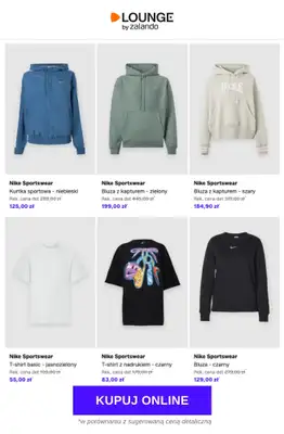Lounge by Zalando - gazetka promocyjna Specjalne okazje: Nike Sportswear od poniedziałku 15.06 do środy 17.06 - strona 2