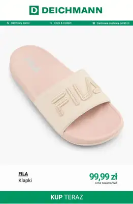 Deichmann - gazetka promocyjna Klapki basenowe damskie od poniedziałku 15.06  - strona 7