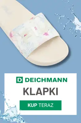 Deichmann - gazetka promocyjna Klapki basenowe damskie od poniedziałku 15.06 