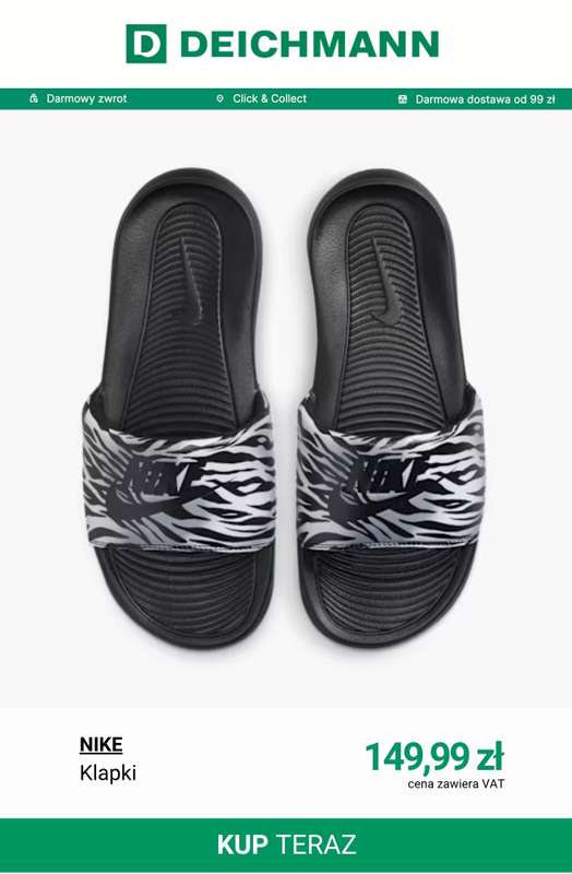 Deichmann - gazetka promocyjna Klapki basenowe damskie od poniedziałku 15.06  - strona 5