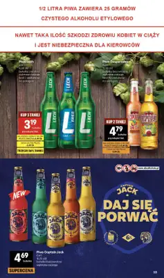 Delikatesy Centrum - gazetka promocyjna Gazetka  do środy 24.06 - strona 33