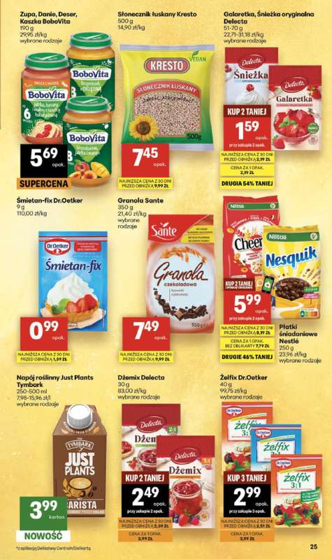 Delikatesy Centrum - gazetka promocyjna Gazetka  do środy 24.06 - strona 25