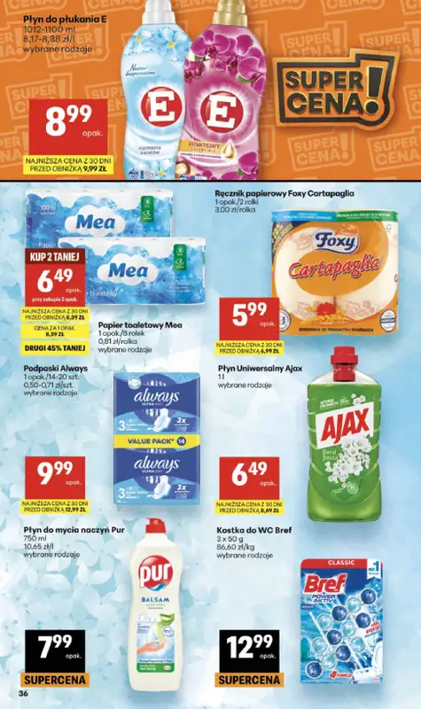 Delikatesy Centrum - gazetka promocyjna Gazetka  do środy 24.06 - strona 36