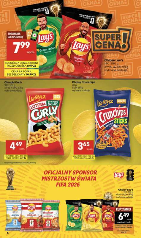Delikatesy Centrum - gazetka promocyjna Gazetka  do środy 24.06 - strona 6