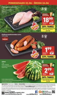 Delikatesy Centrum - gazetka promocyjna Gazetka  do środy 24.06 - strona 40