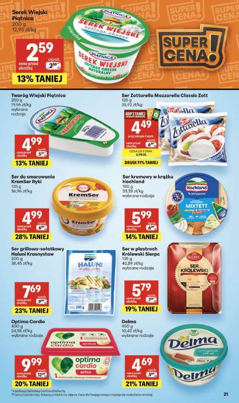 Delikatesy Centrum - gazetka promocyjna Gazetka  do środy 24.06 - strona 21